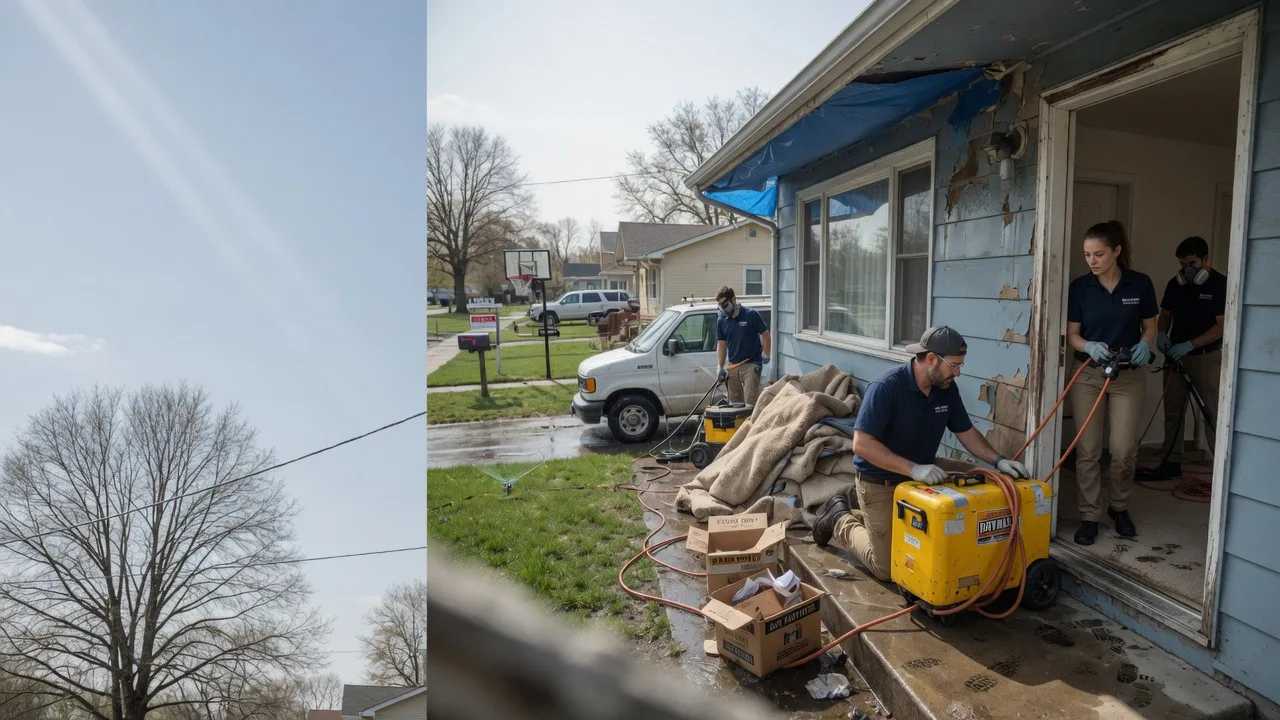 Basement Flood Cleanup in Lovelaceville, KY near me
